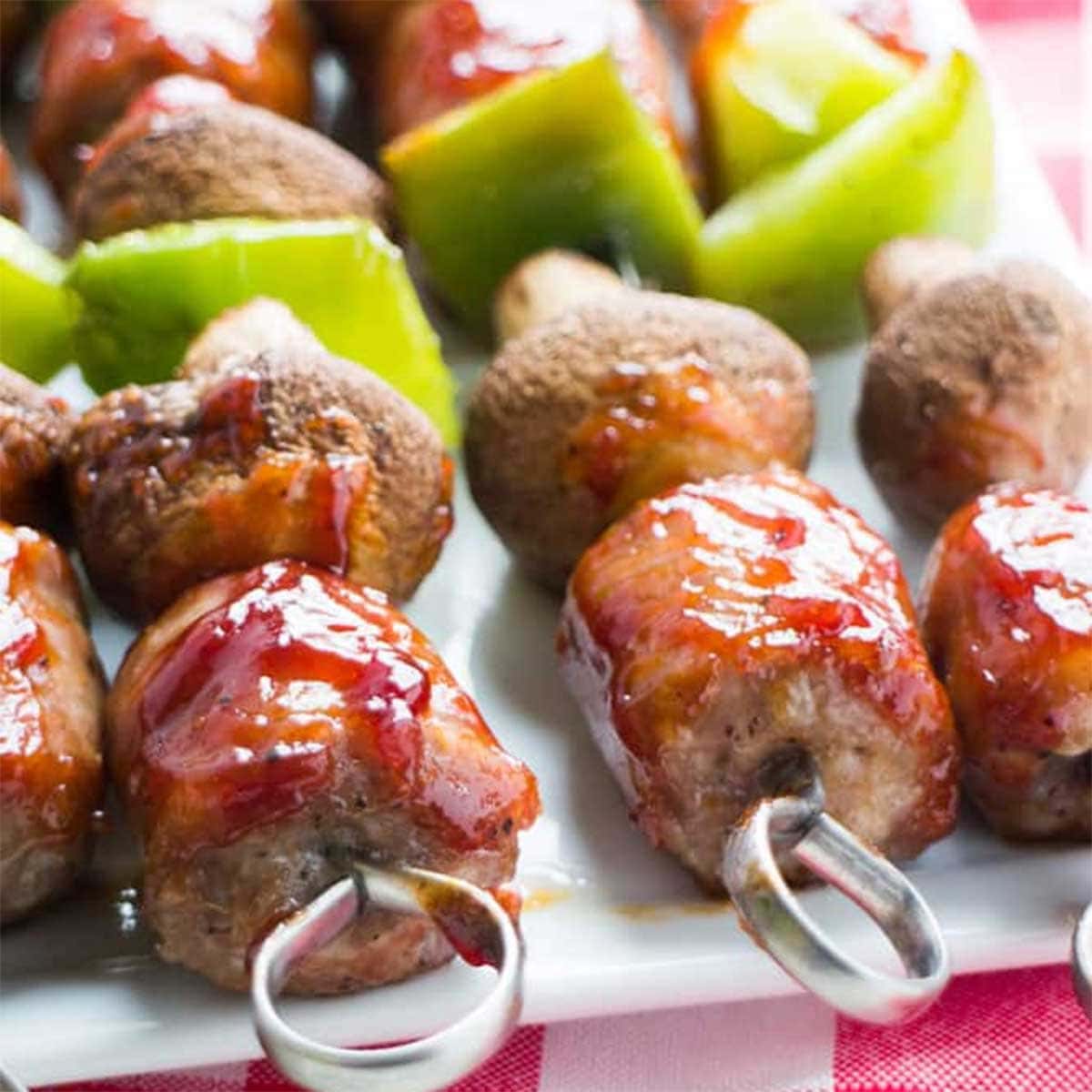 How to Make BBQ Sausage Kabobs in the Oven: No Grill Needed